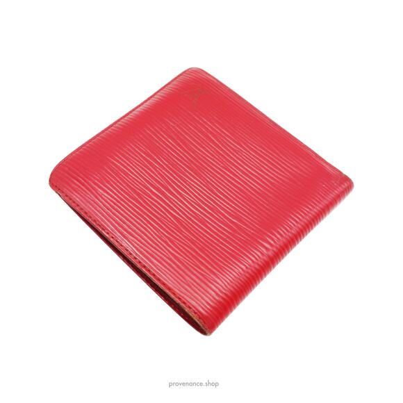 🔴 Louis Vuitton Marco Wallet - Red Epi Leather - Picture 4 of 9